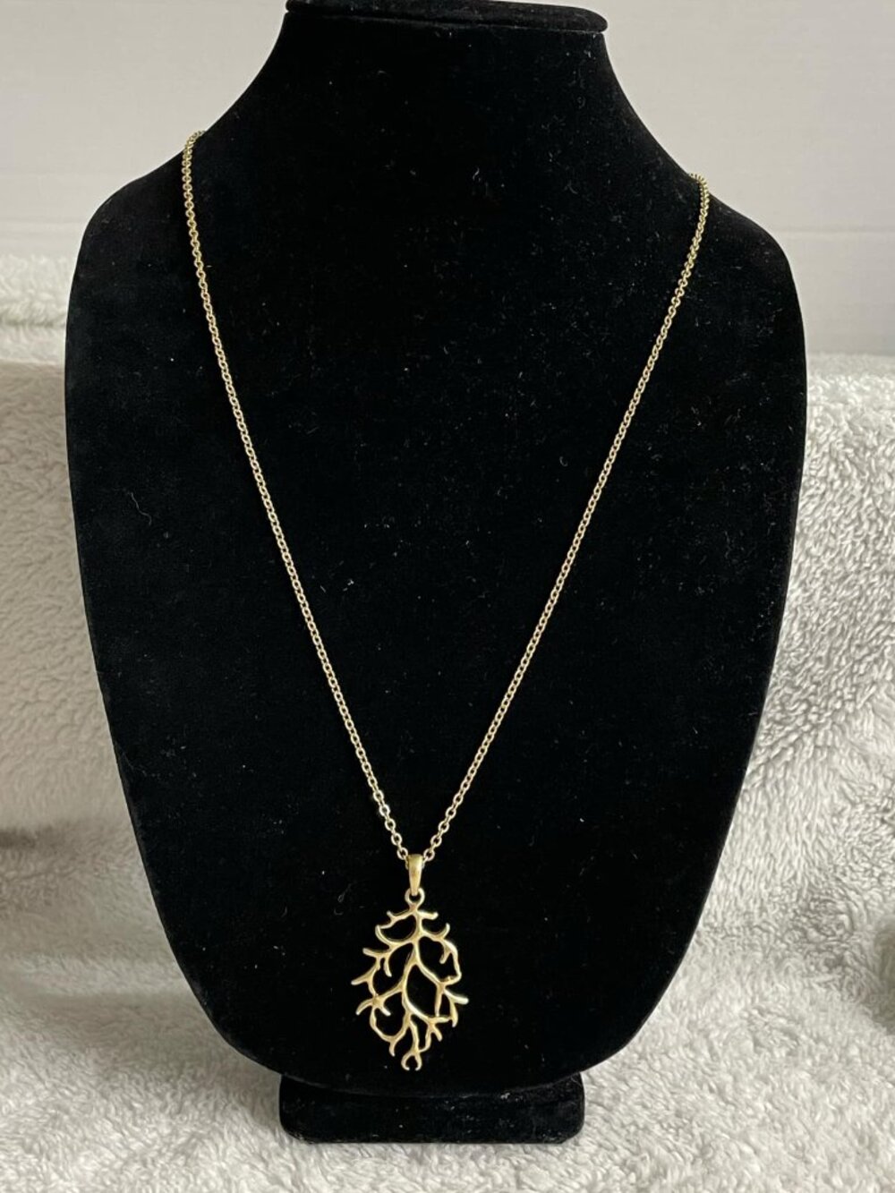 Lia Sophia Gold Tone Necklace